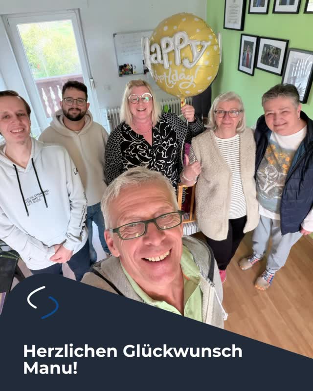 Das Team gratuliert zum Geburtstag