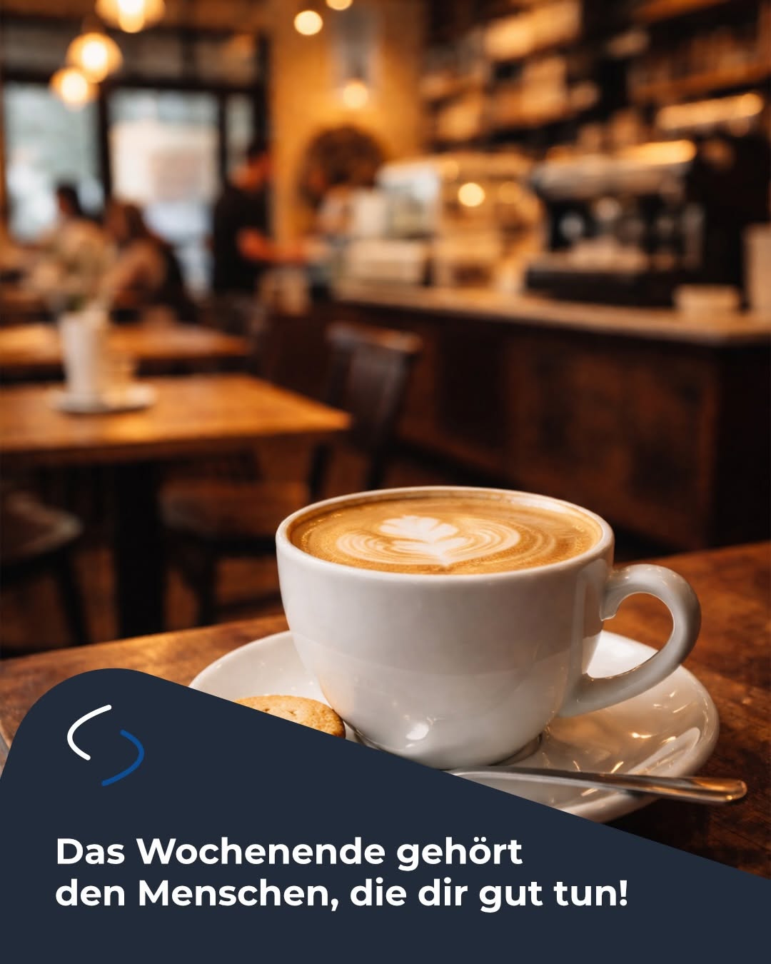 Kaffeetasse: das Wochenende gehört dir